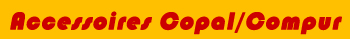 Accessoires copal compur