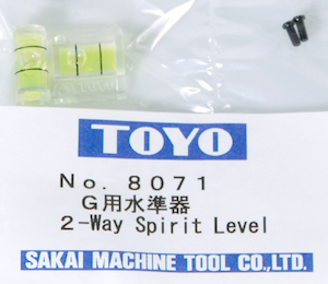 2 way spirit level 8071 toyo 2 way spirit level n°8071 Toyo view camera