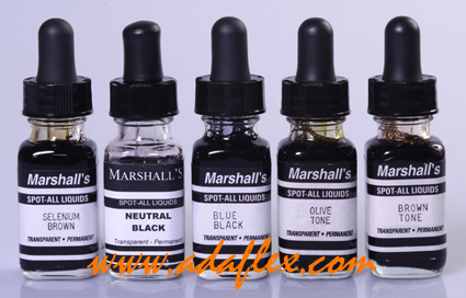 Marshall toner, kit de retouche papier noir et blanc